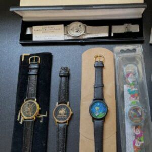 Disney watches 5 different Television Animation Mickey Castle Cricket Snow White